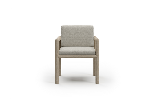 CALEO-ash DINING CHAIR WITH ARMREST