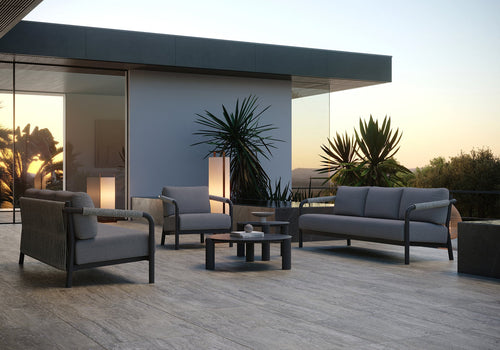 LORVAIN-nightfall 3 SEATER LOUNGE SET