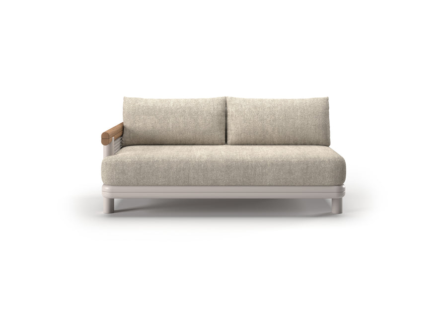 ALVO-bisque 2 SEATER LEFT MODULE