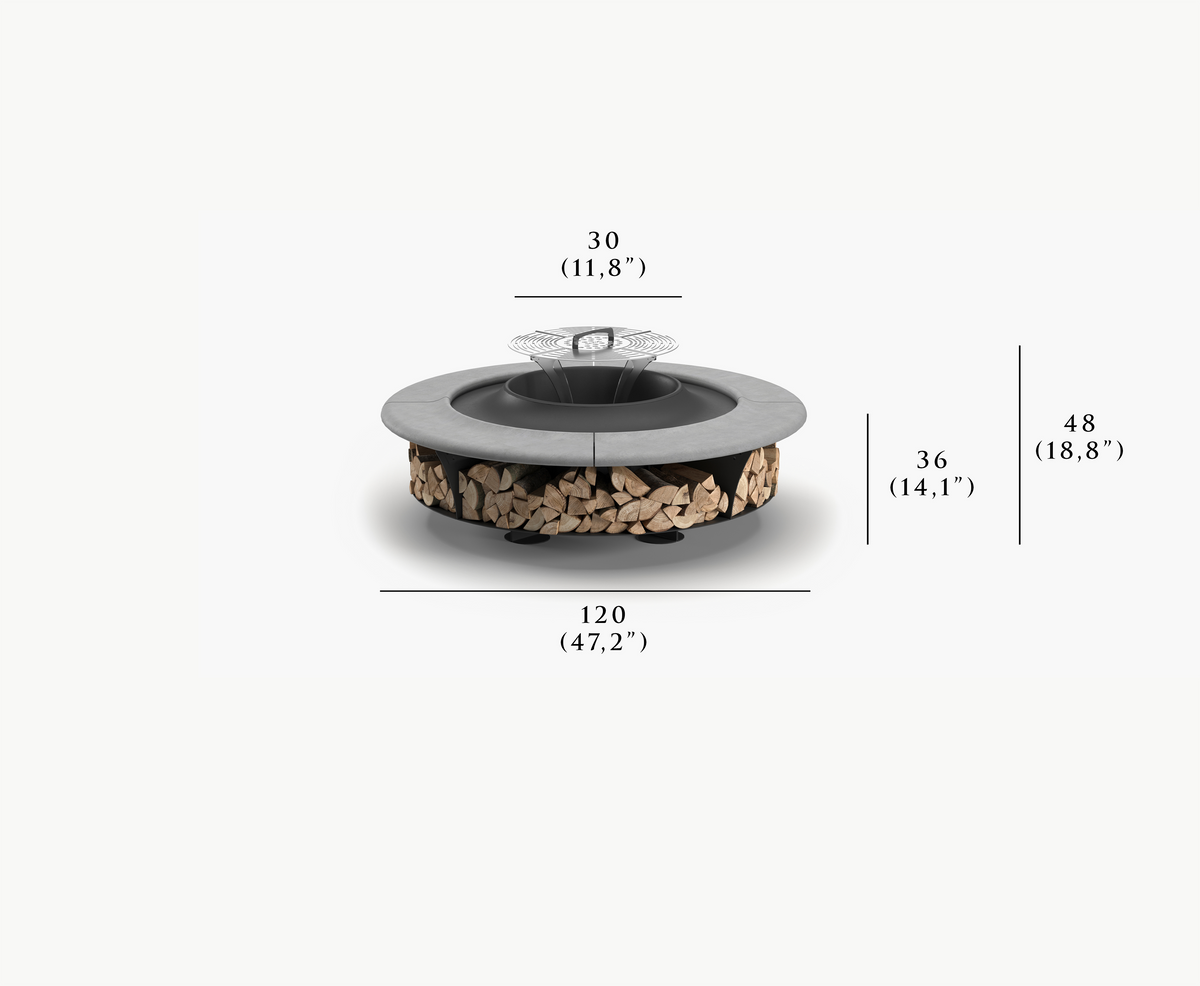 CALDERA ROUND FIRE PIT