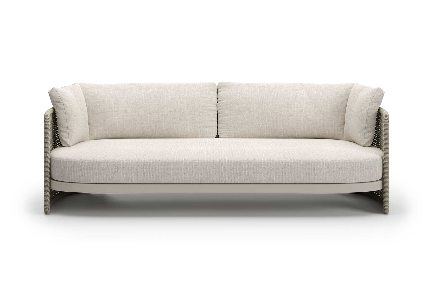 Miura-bisque 3 Seater Sofa