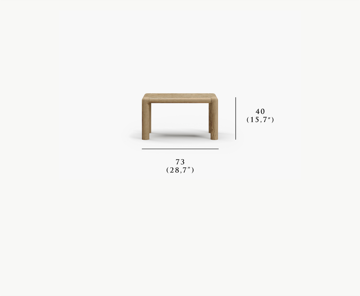 CALEO-natural M SIZE COFFEE TABLE