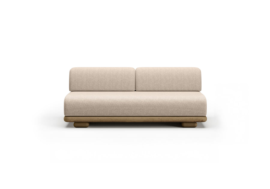 CALEO-natural 2 SEATER CENTRAL SOFA