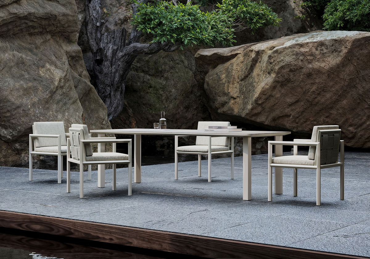 ÉCLAT-bisque DINING SET