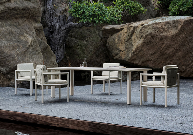 Éclat-bisque Dining Set