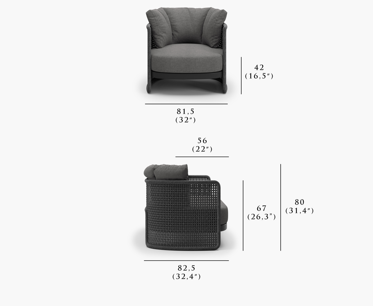 MIURA-nighfall ARMCHAIR