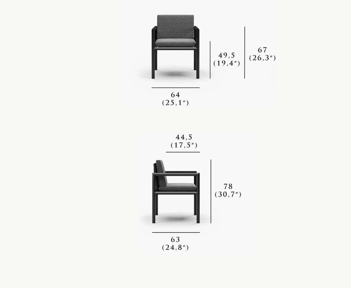 ÉCLAT-nightfall DINING CHAIR