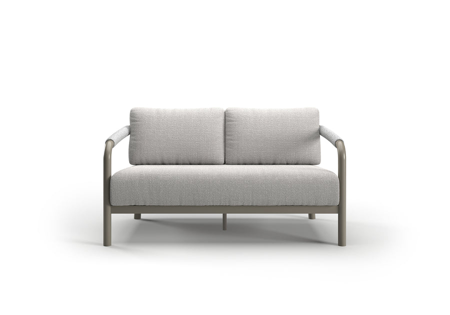 LORVAIN-silver 2 SEATER SOFA