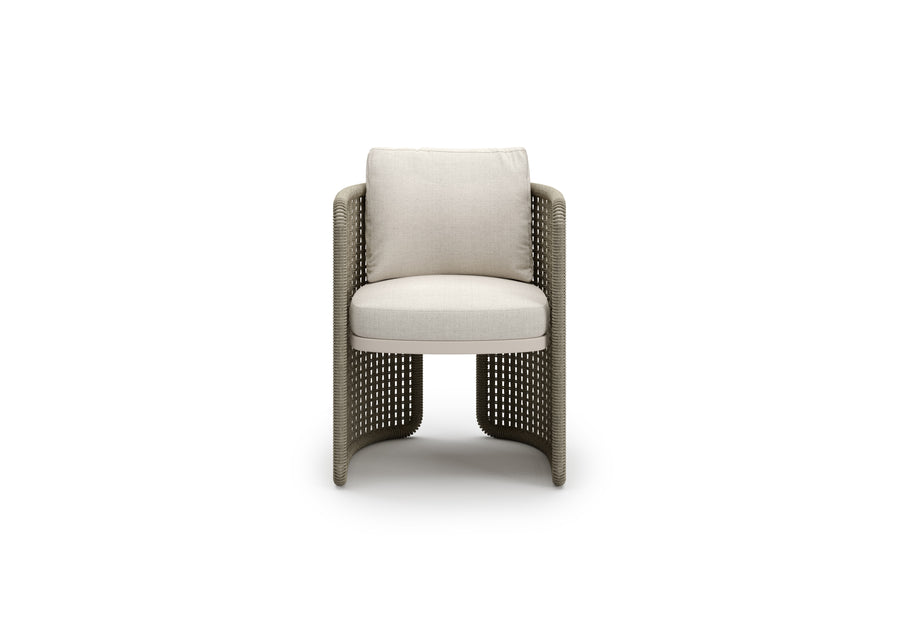 MIURA-bisque DINING CHAIR