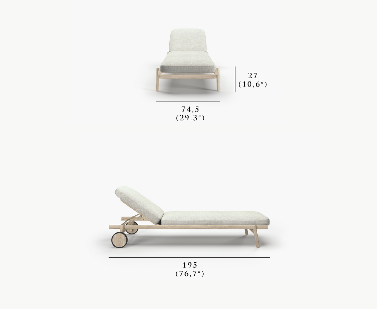 LYORA-lume SUN LOUNGER