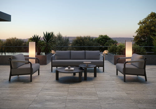 LORVAIN-nightfall 3 SEATER LOUNGE SET