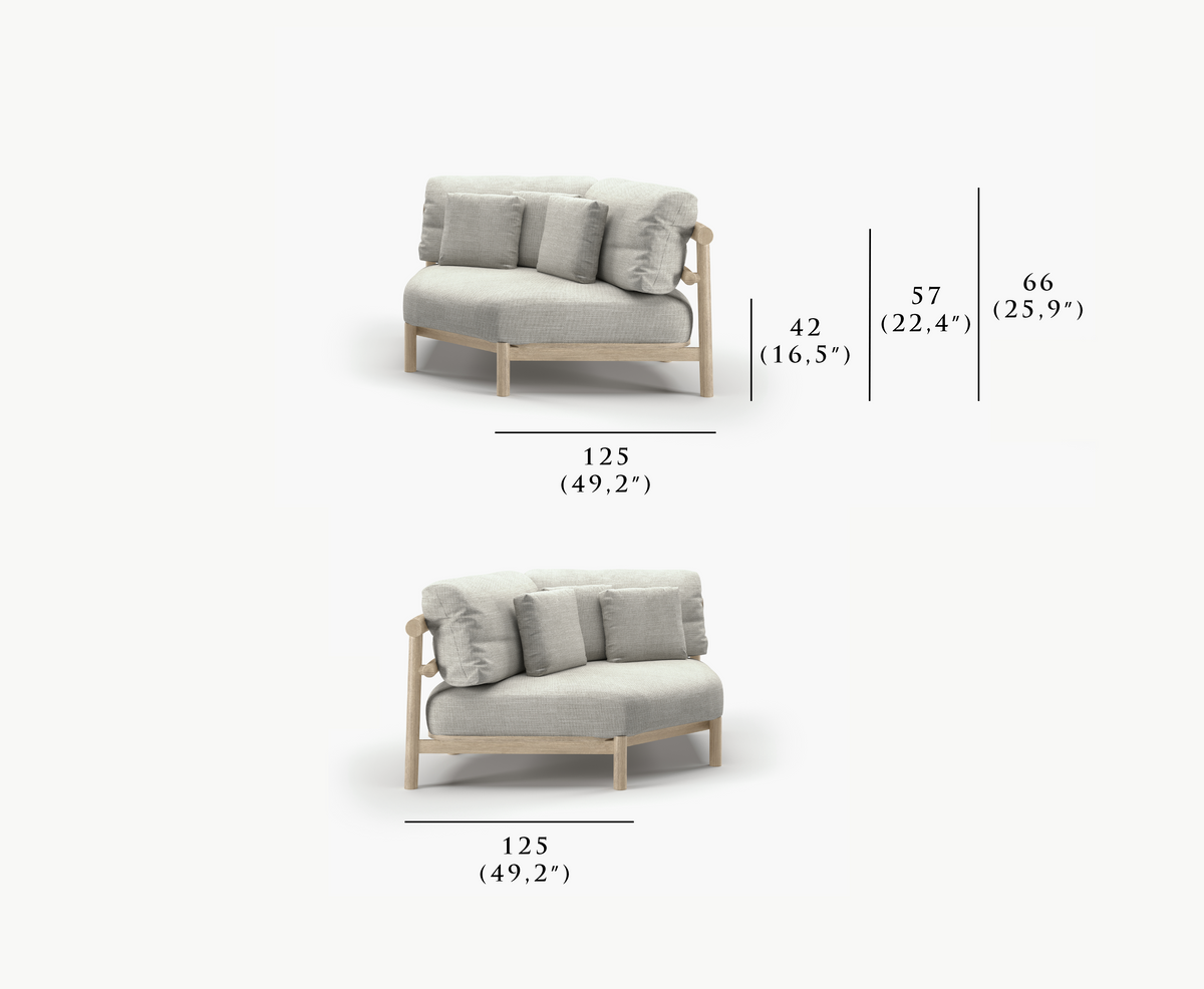 LYORA-lume CORNER SOFA