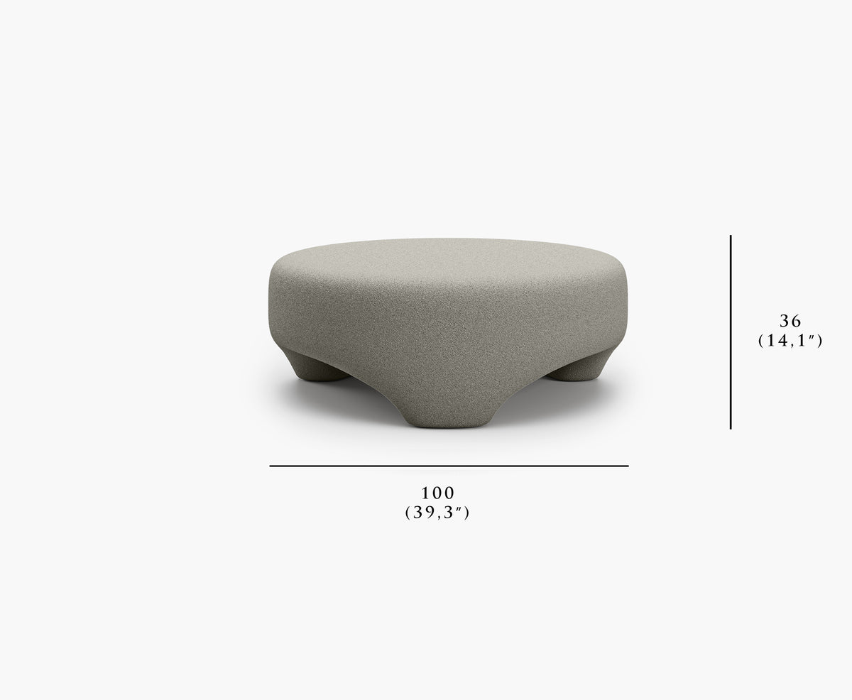 WHALE-ash L SIZE COFFEE TABLE
