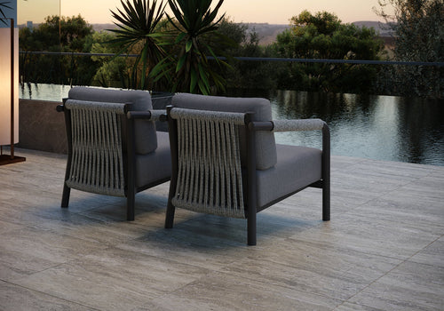 LORVAIN-nightfall 2 SEATER LOUNGE SET