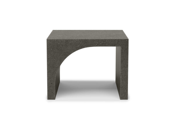 Swan Charcoal Concrete Sıde Coffee Table