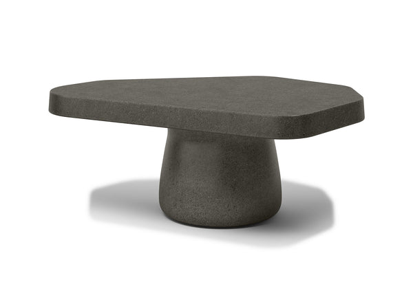 Glace M Sıze Concrete Charcoal Coffee Table