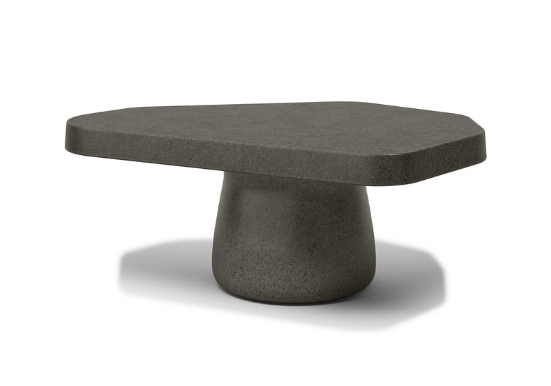 Glace M Sıze Concrete Charcoal Coffee Table