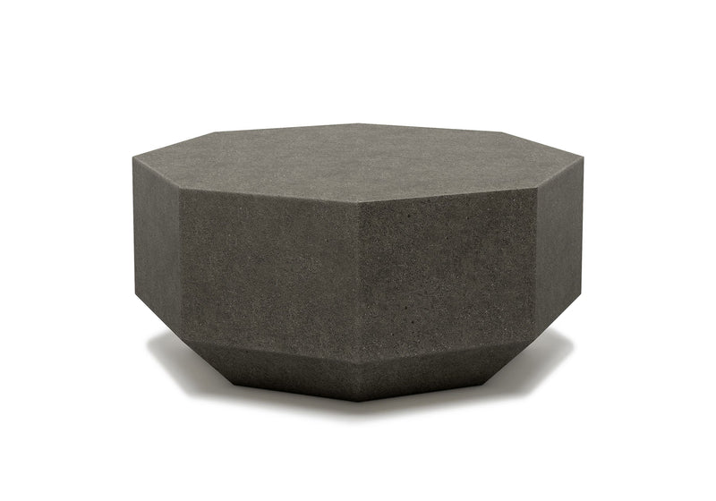 Gemma M Sıze Concrete Charcoal Coffee Table