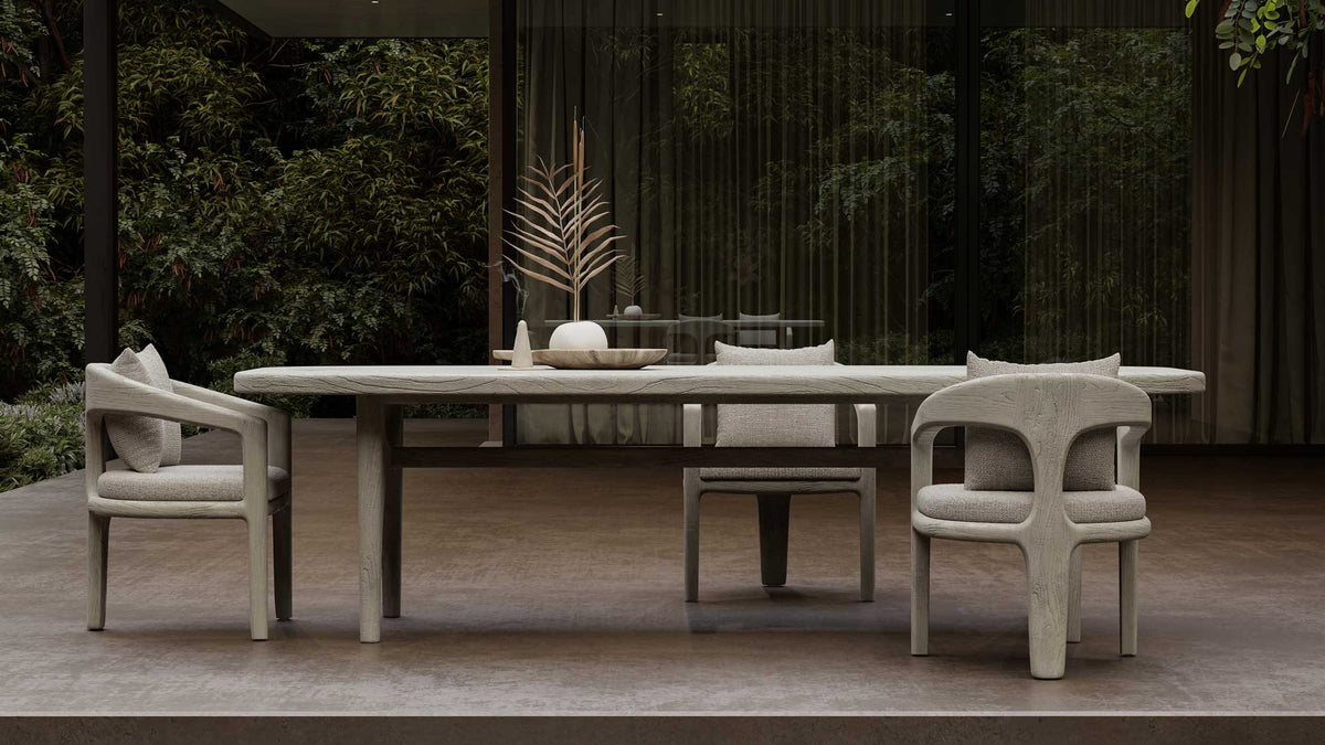 WHALE-ash DINING SET